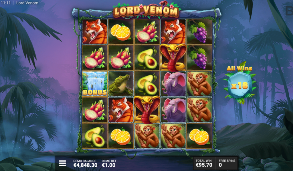 Lord Venom Slot Machine