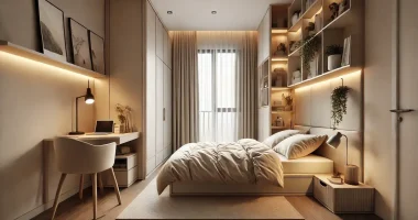 cara menata kamar yang sempit